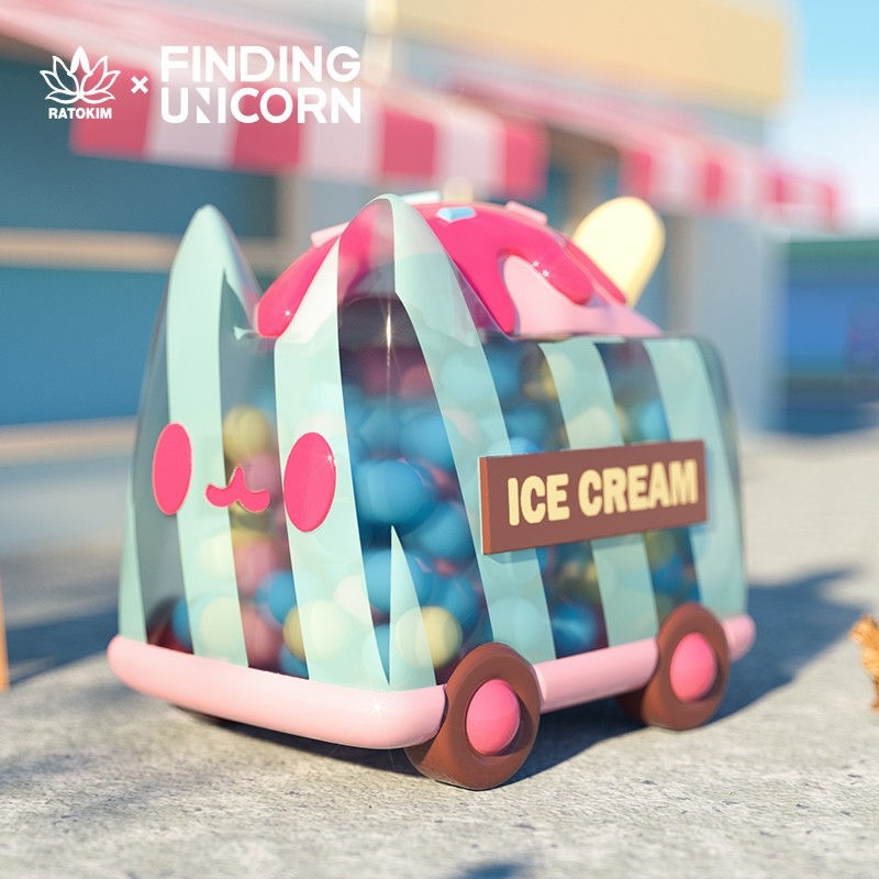 FINDING UNICORN Boxcat Transport Collection Series Blind Box