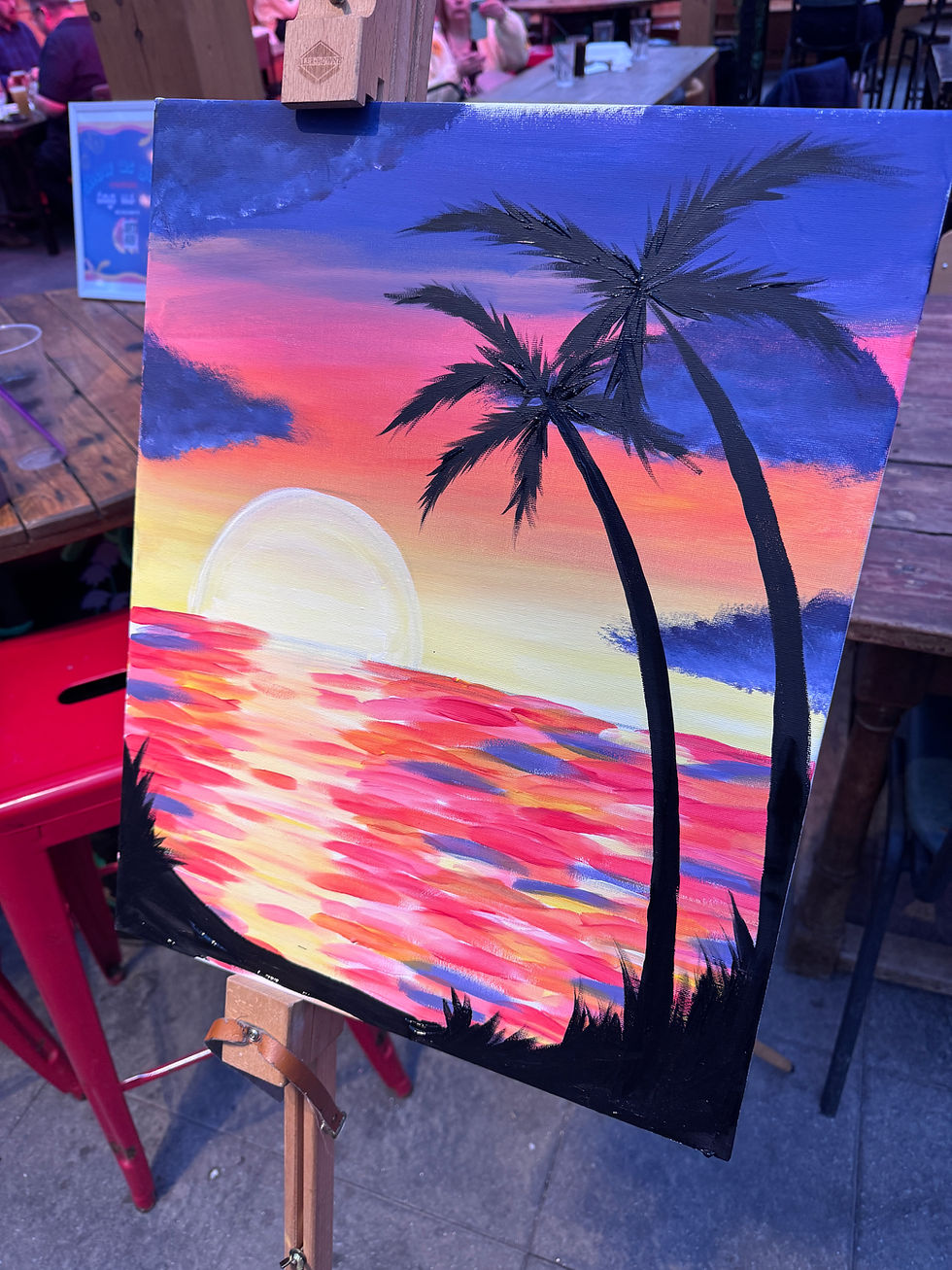 Saxon Mill Sip & Paint