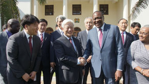 [Kenya] Meeting with the President of Kenya at the President’s Palace