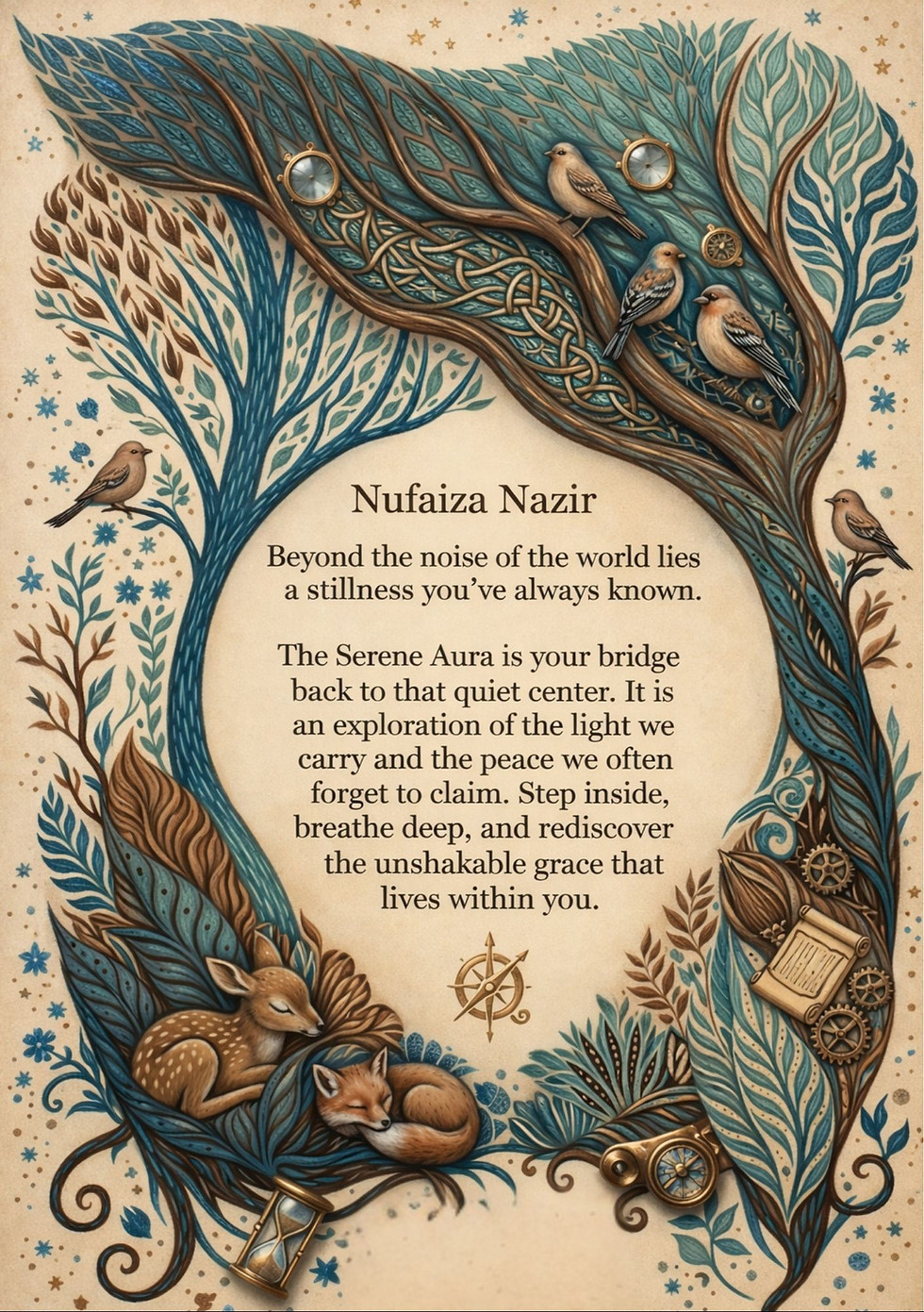 Thumbnail: The Serene Aura by Nufaiza Nazir