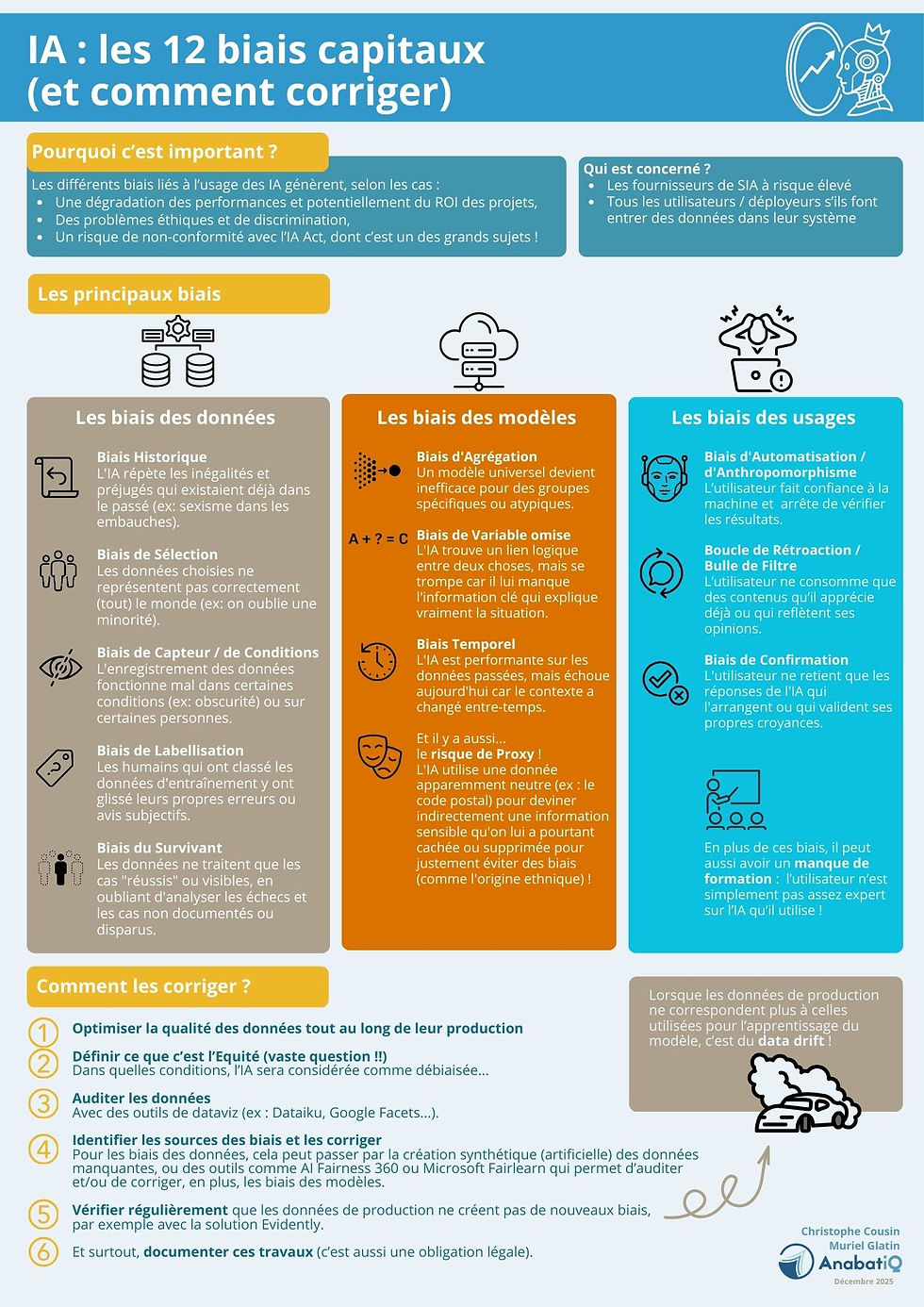 IA : les 12 biais capitaux