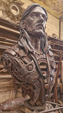 Bust of Lemmy from Motörhead