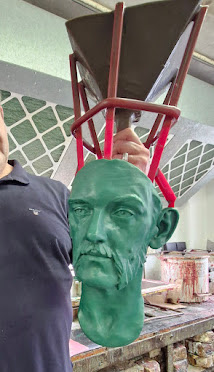 Bust of Lemmy from Motörhead