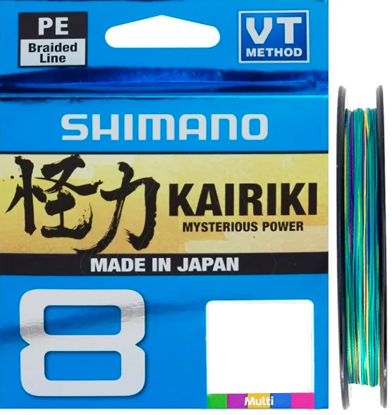 Multifilamento trenzado Shimano Kairiki 8 hebras 0.20mm 17kilos