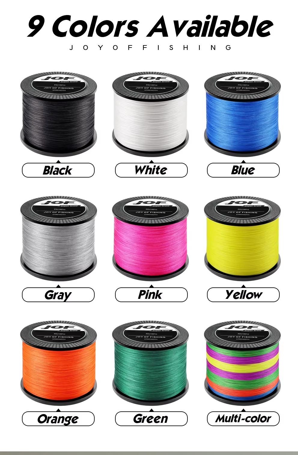 Multifilamento Jof 300mts 8hebras