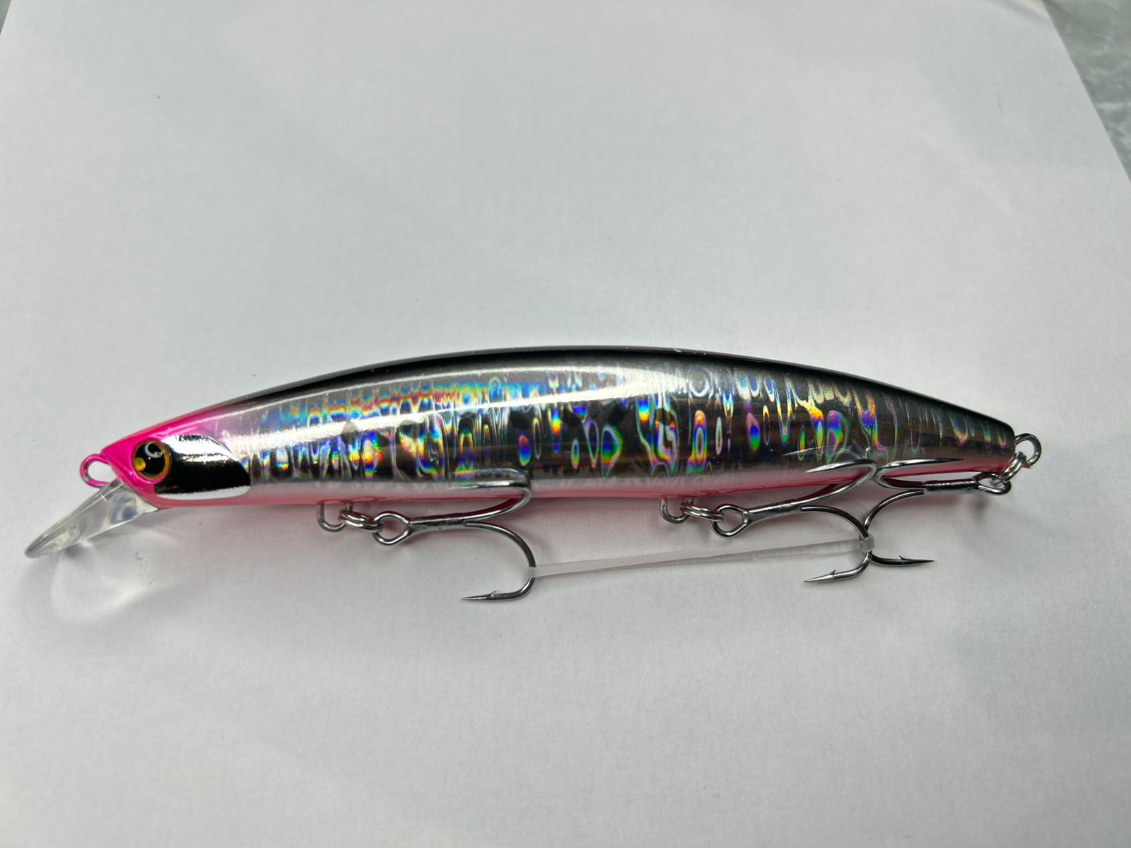 Señuelo Corvinator FLAT FINDER 125S Pink Noise