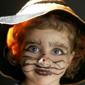 Maquillaje de pequeña bruja