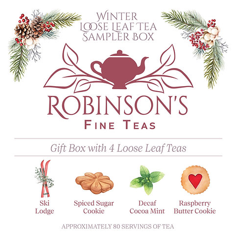 Winter Loose Leaf Tea Sampler Box