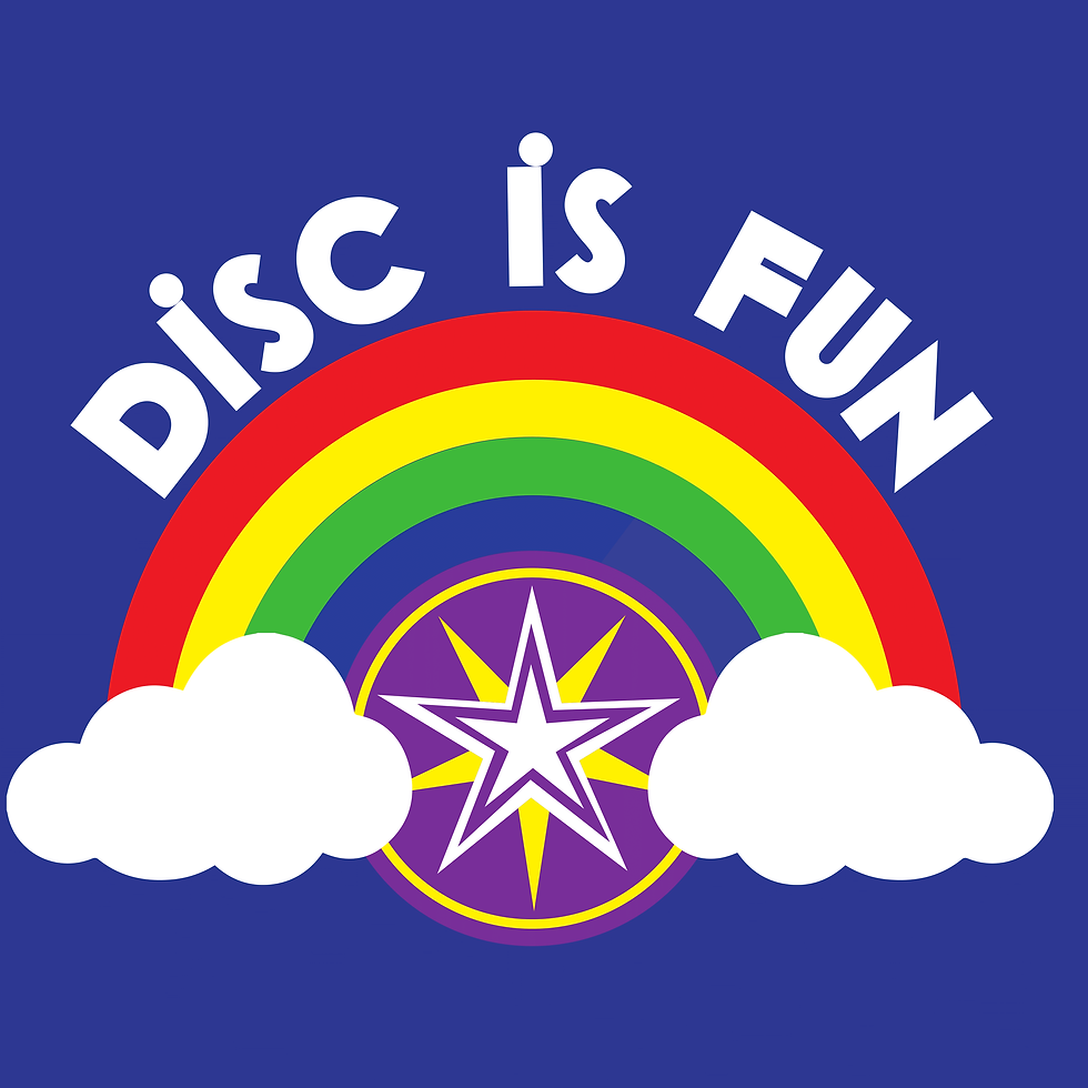 Thumbnail: Disc is Fun Reversible Pinnie