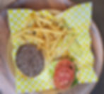 1/3 pound burger