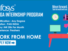 Infosys Careers 2023 | Internship | Any Graduate | Work from Home | Apply Now
