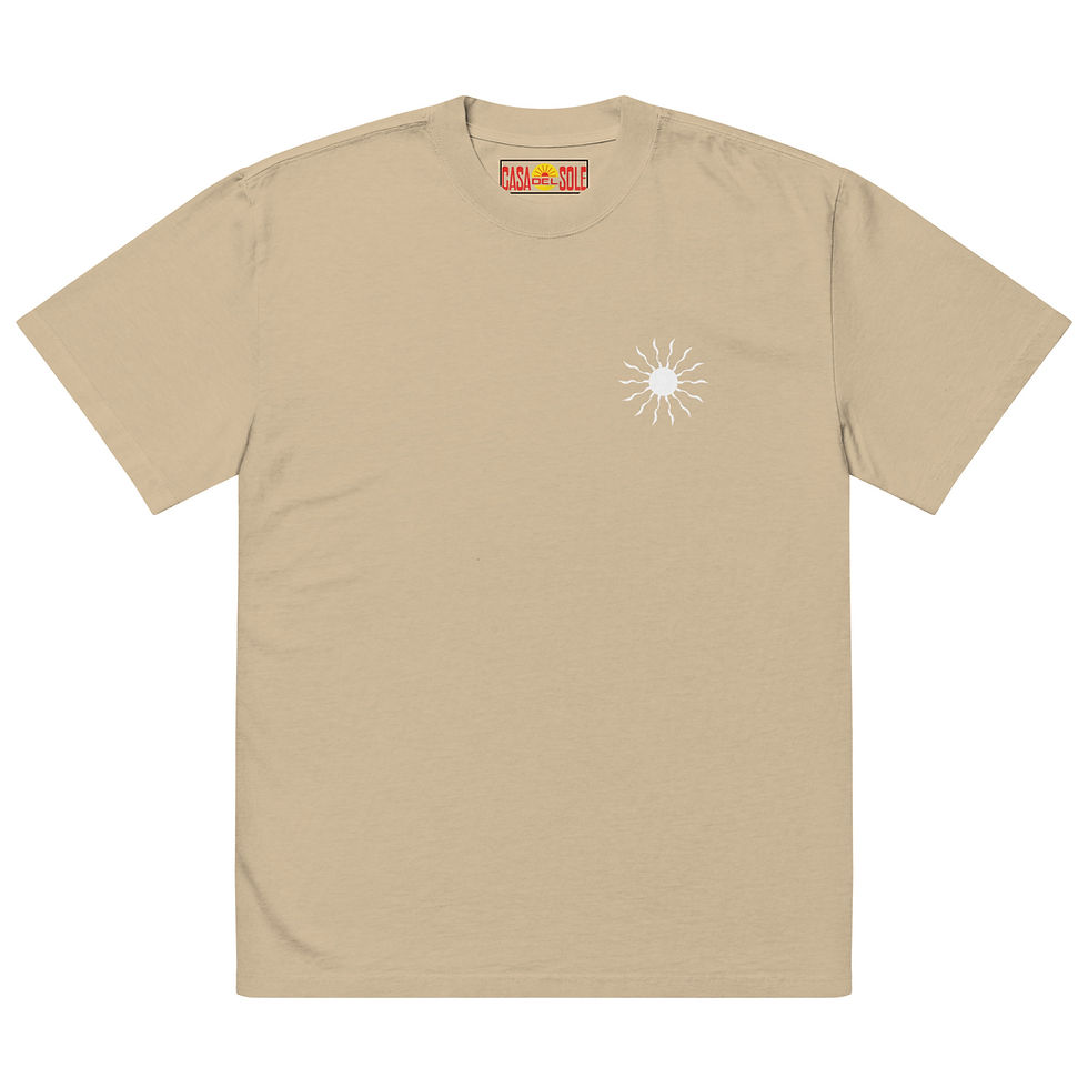 Thumbnail: Oversized faded t-shirt
