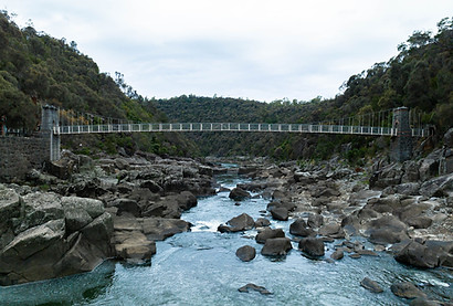 Explore Cataract Gorge on your vegan tour
