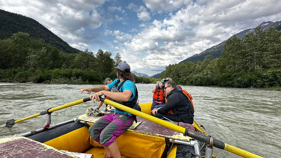 On the river raft - photo 01
