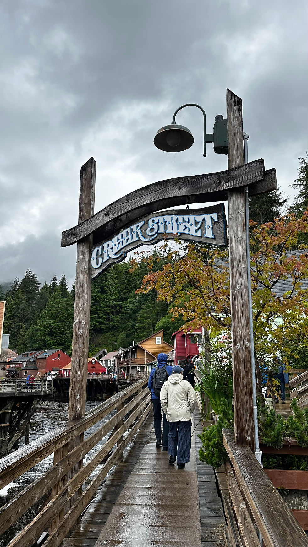 Creek Street in Skagway