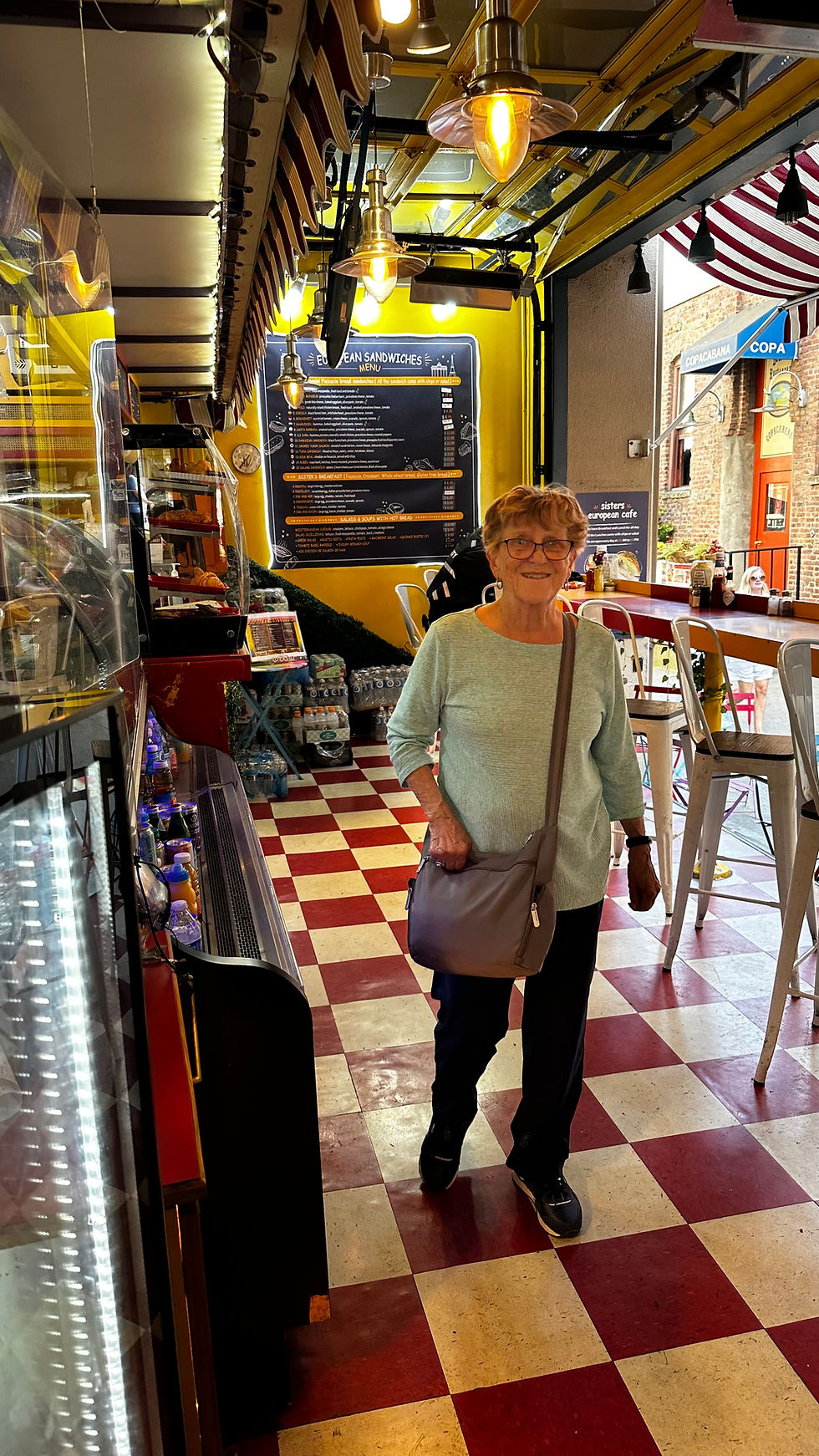 My Mom in Pike's Place
