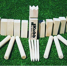 Kubb, aka Viking Chess._ A perfect way t