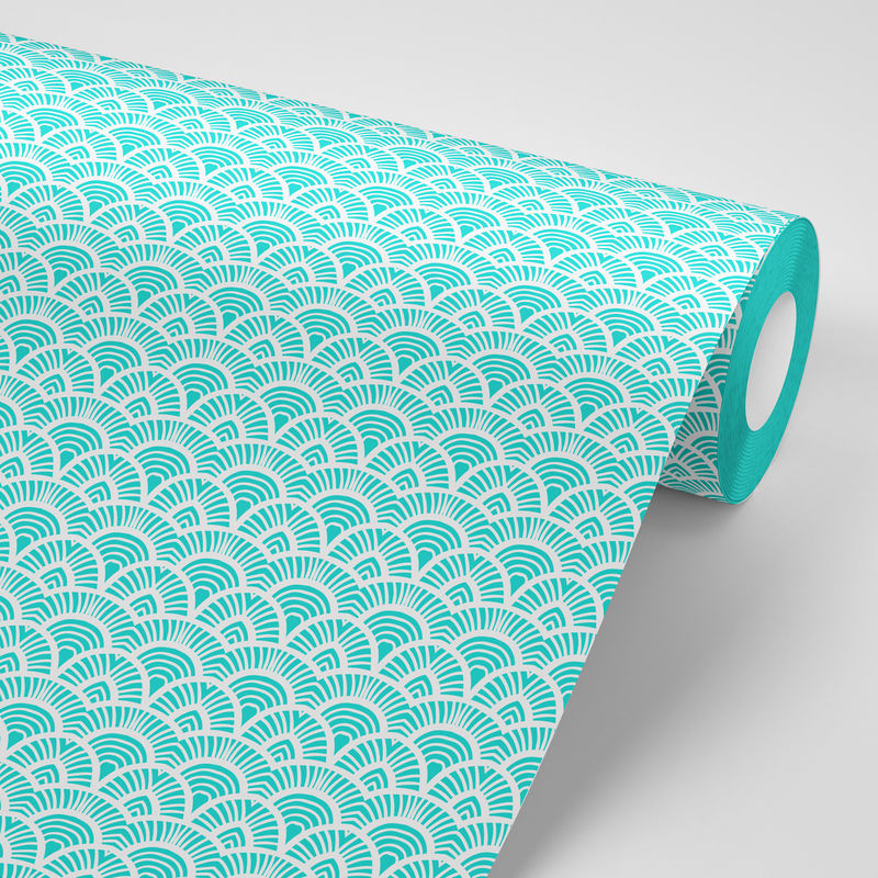 Thumbnail: Art Deco Teal Arches