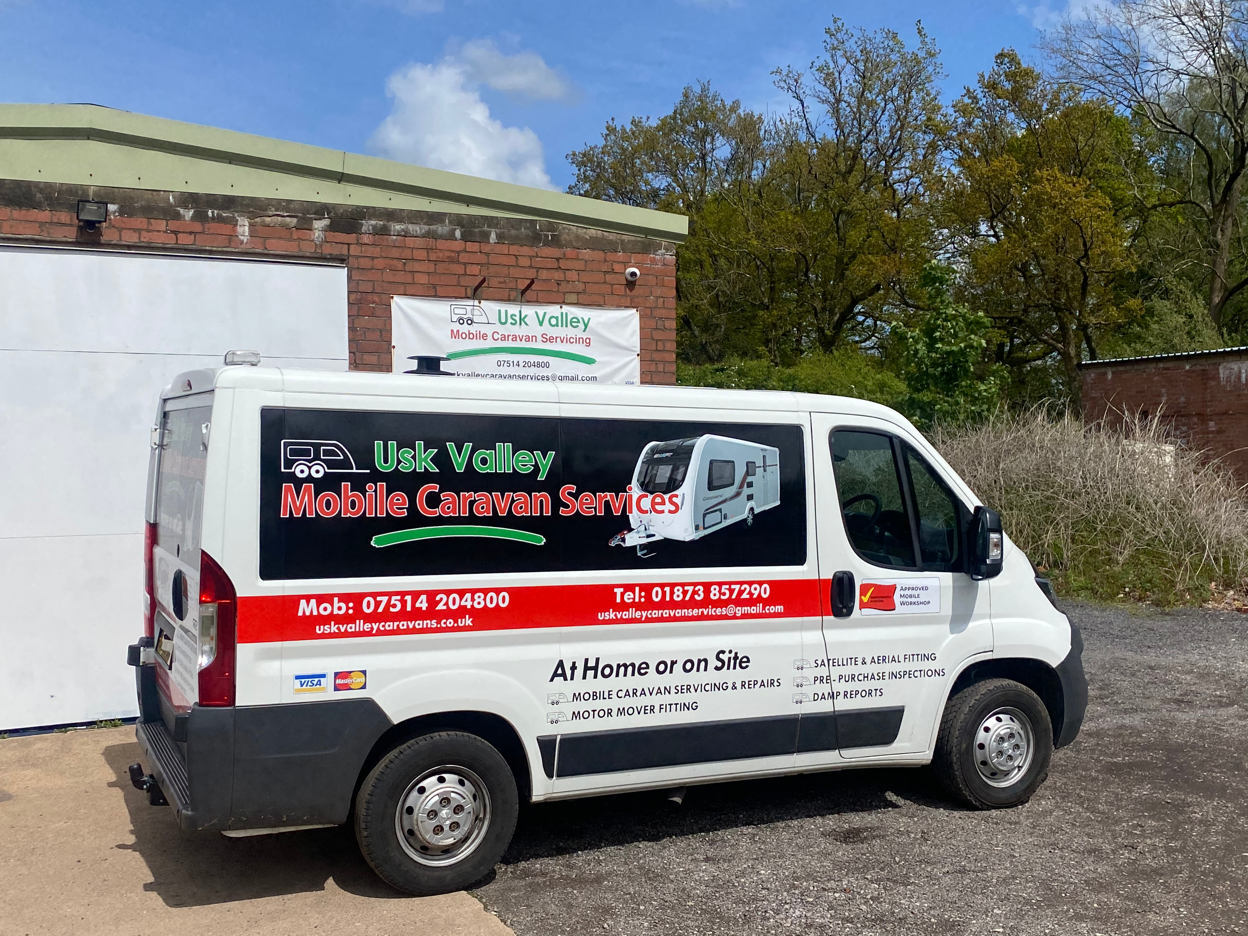 Writer: USK VALLEY CARAVAN SERVICES