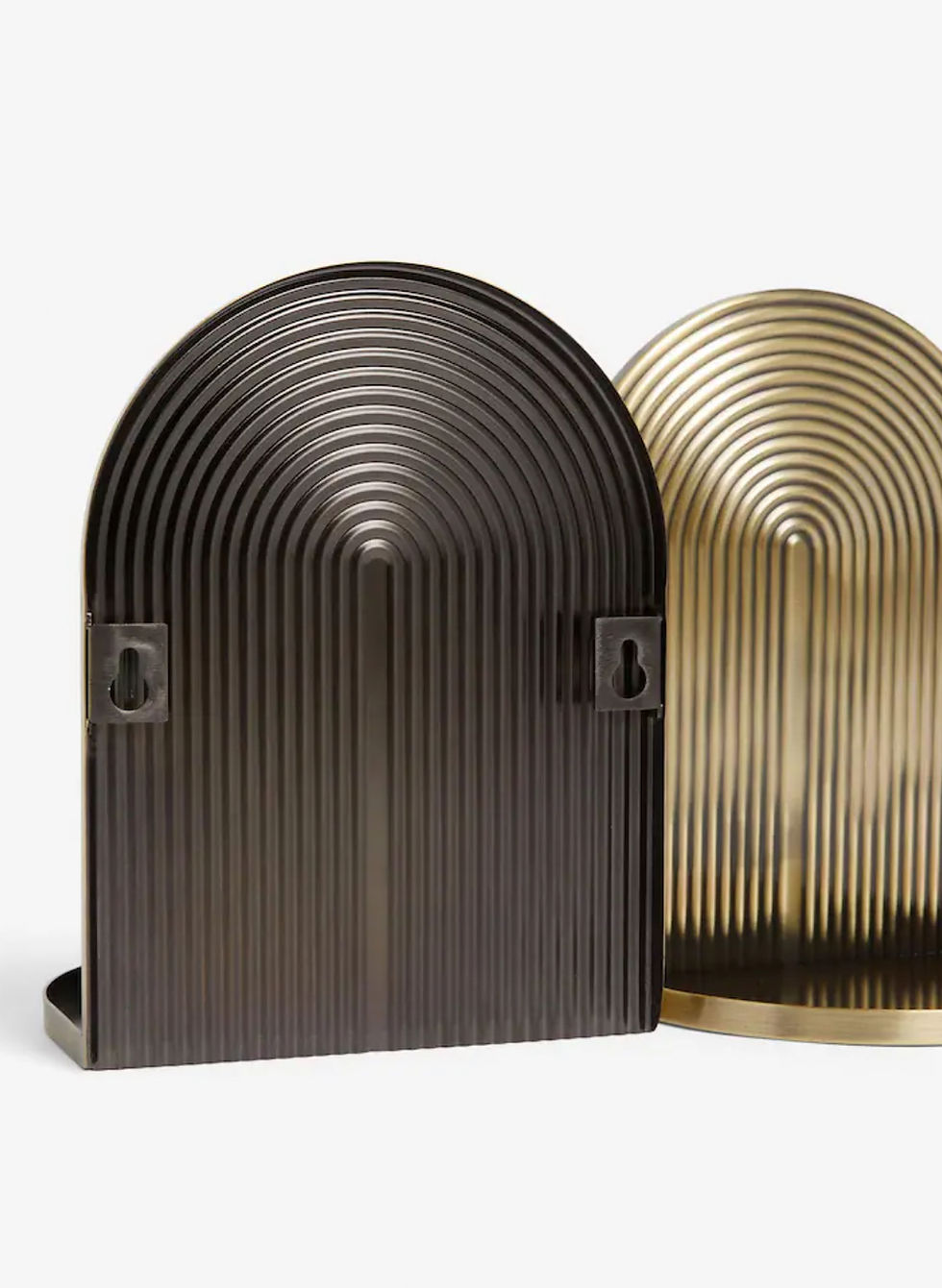 縮圖：Gold Set of 2 Display Shelves