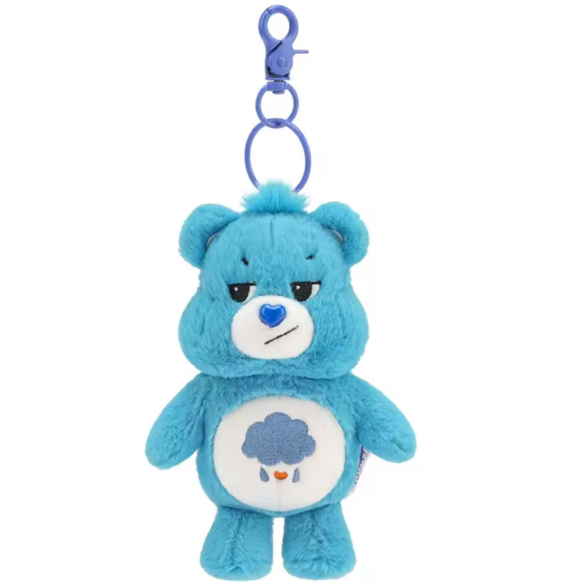 Bear Toy Keychain blue