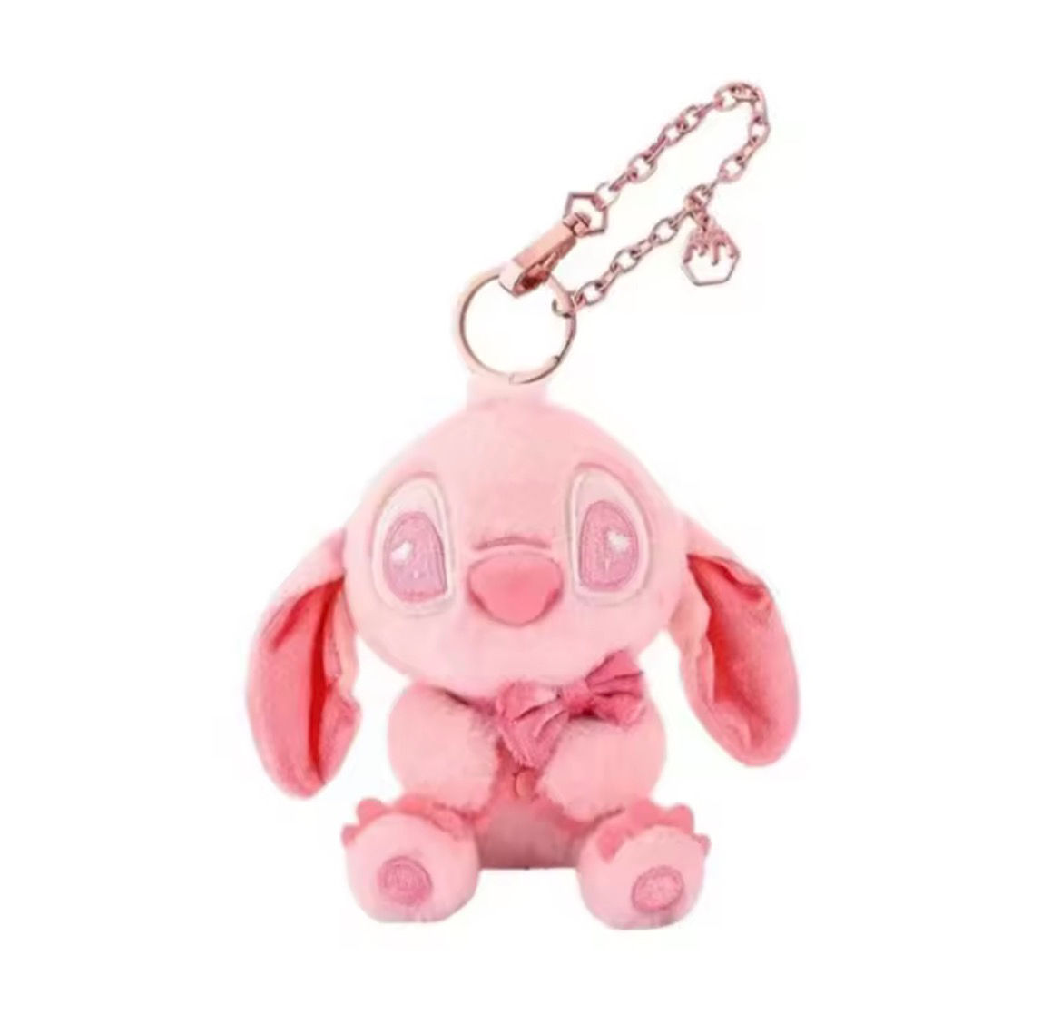 Stitch Toy Keychain pink
