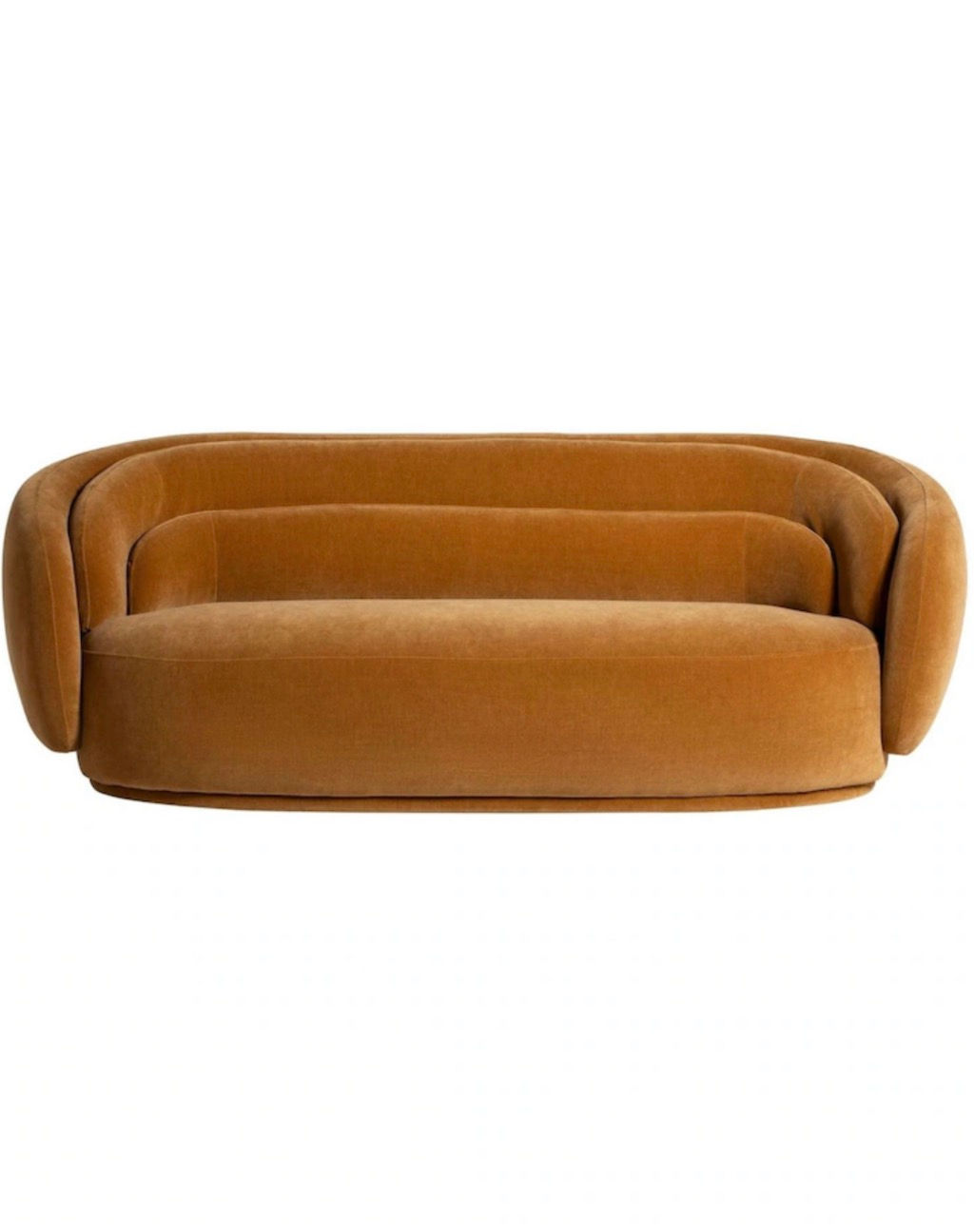 Barker and Stonehouse Brown Angelo Fabric 3 Seater Sofa