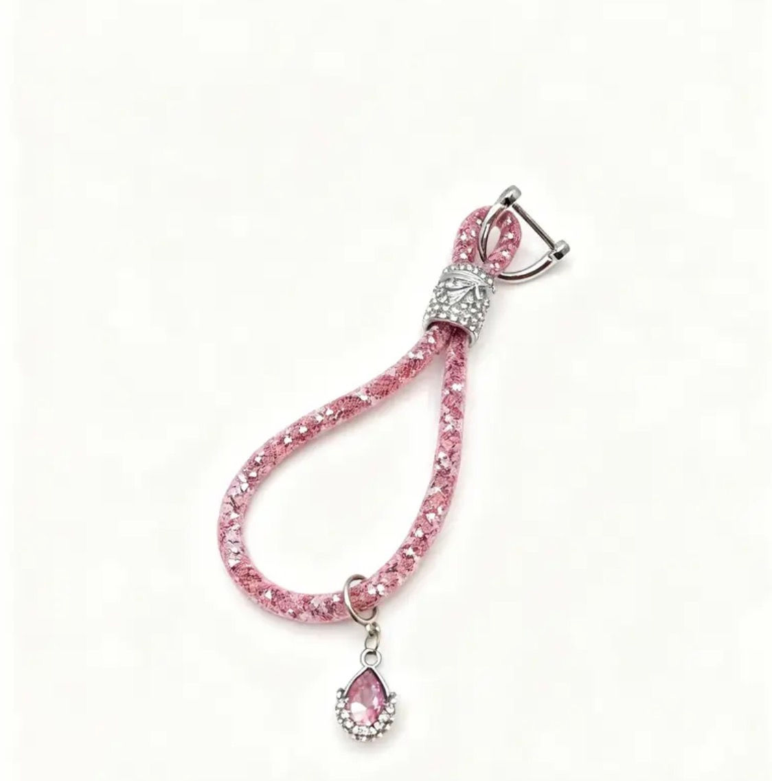 Key Holder Case with Keychain Pink