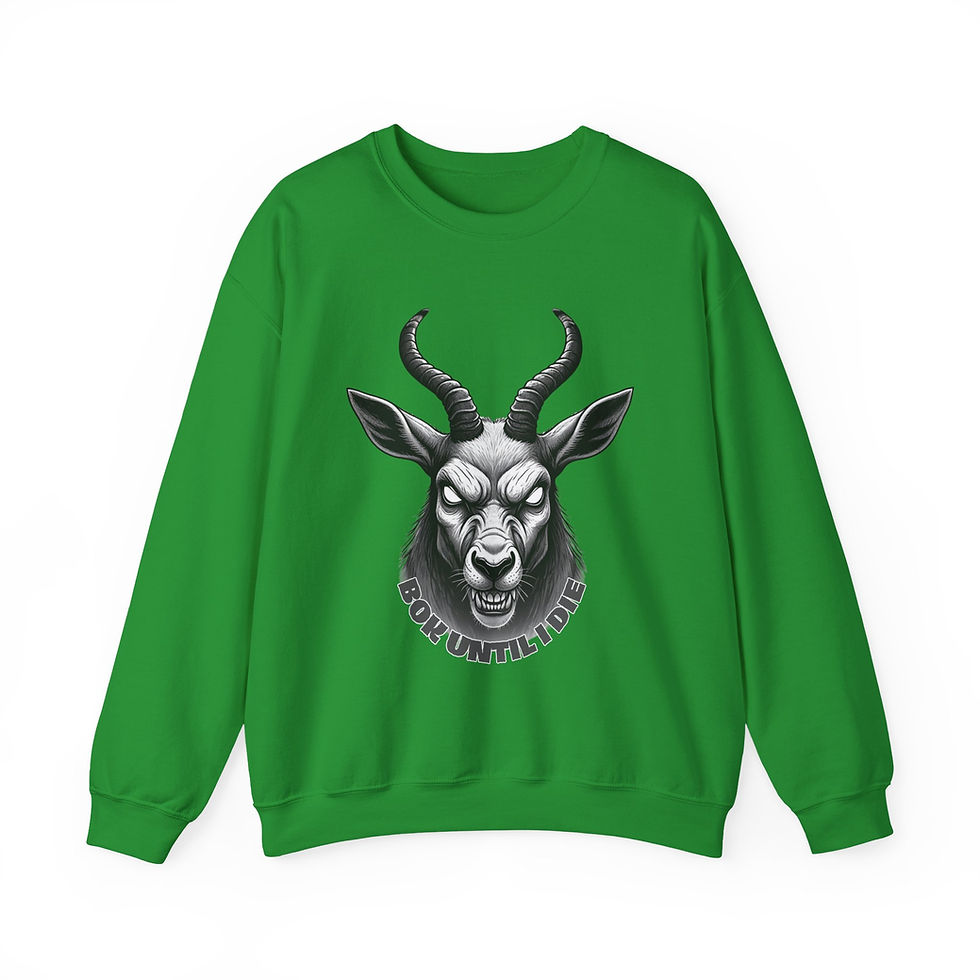 Thumbnail: Rugby Fan Sweatshirt – "BOK Until I Die" South African Pride Sweatshirt 