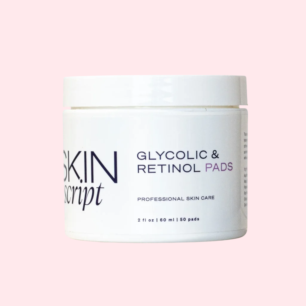 Skin Script Glycolic and Retinol Pads