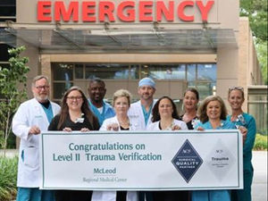 McLeod Regional Medical Center (Florence, South Carolina) celebrates its Level II Trauma Verification!