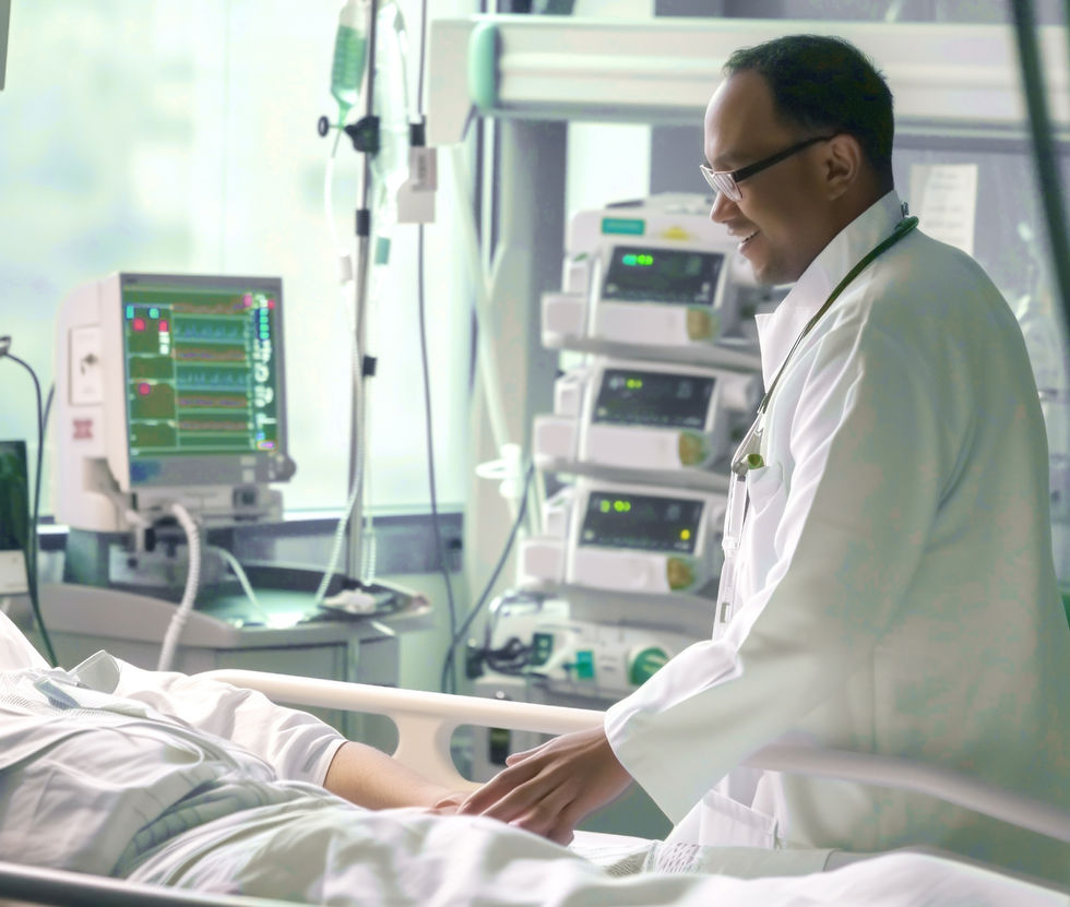 doctor with patient