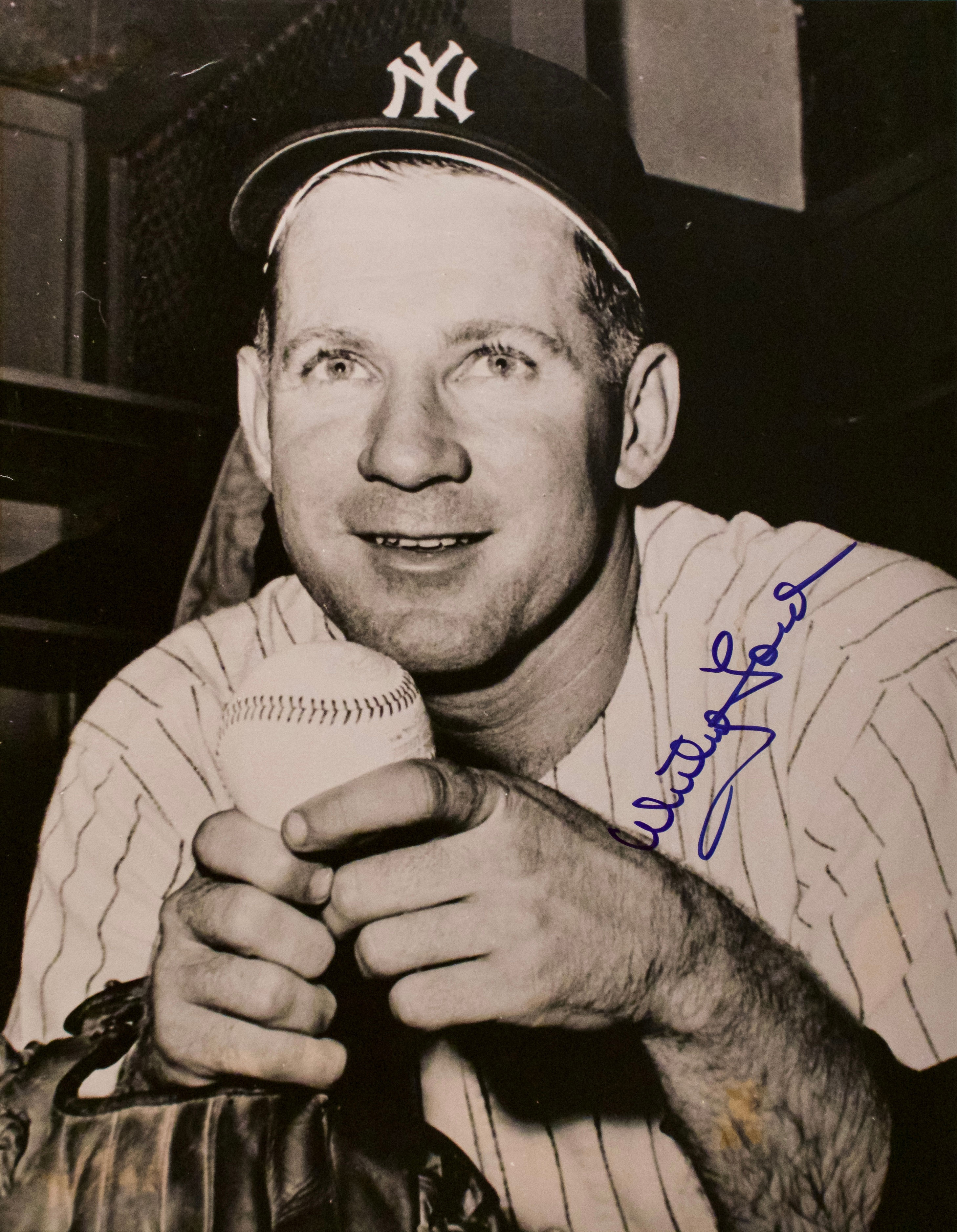 Whitey Ford 11x14 Signed Photograph