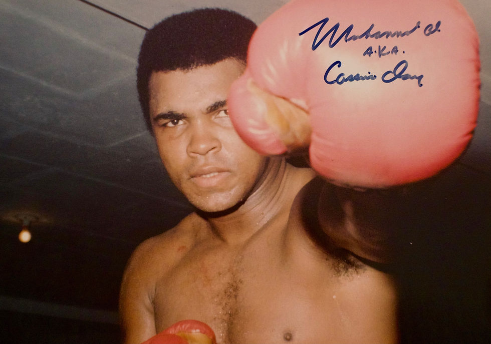 Thumbnail: Muhammed Clay Ali 8x10 Signed Photograph