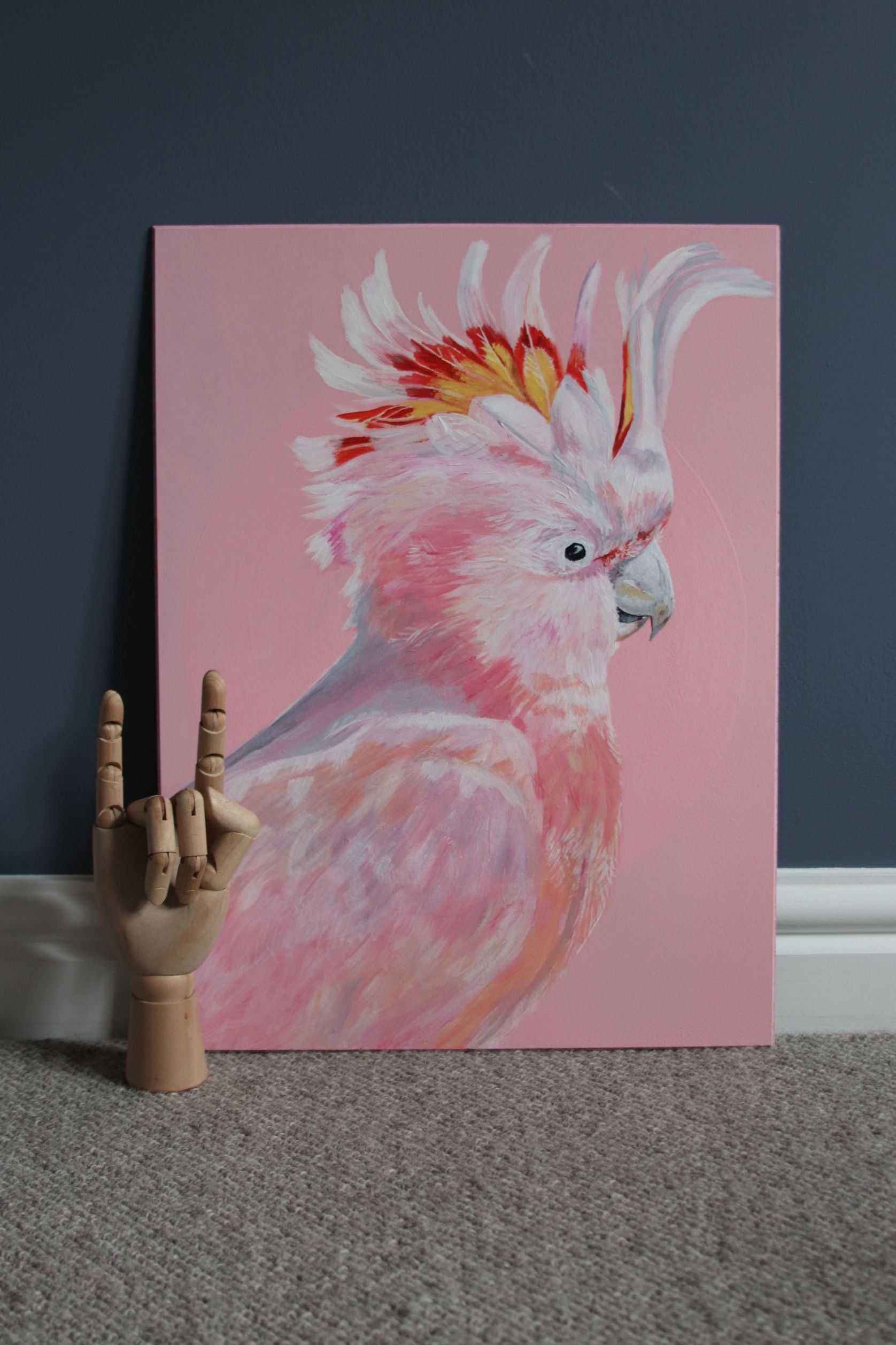 Pink Cockatoo Original