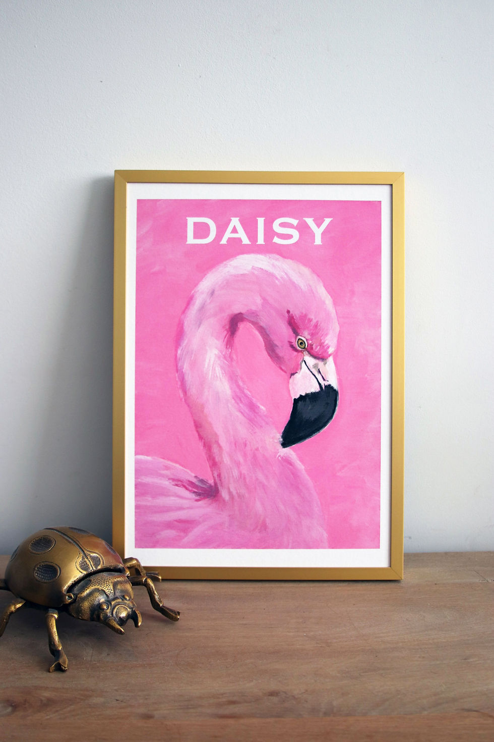 Thumbnail: Custom Flamingo Fine Art Print