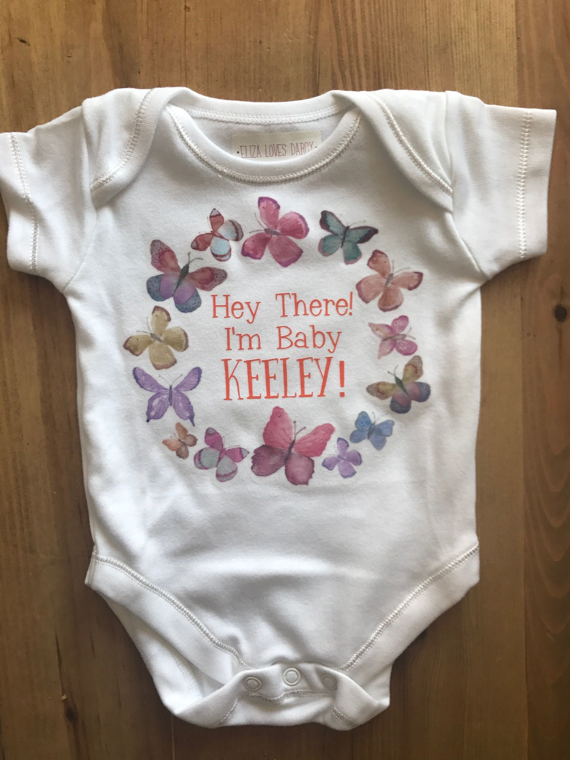 Butterfly Hey There! Baby Grows