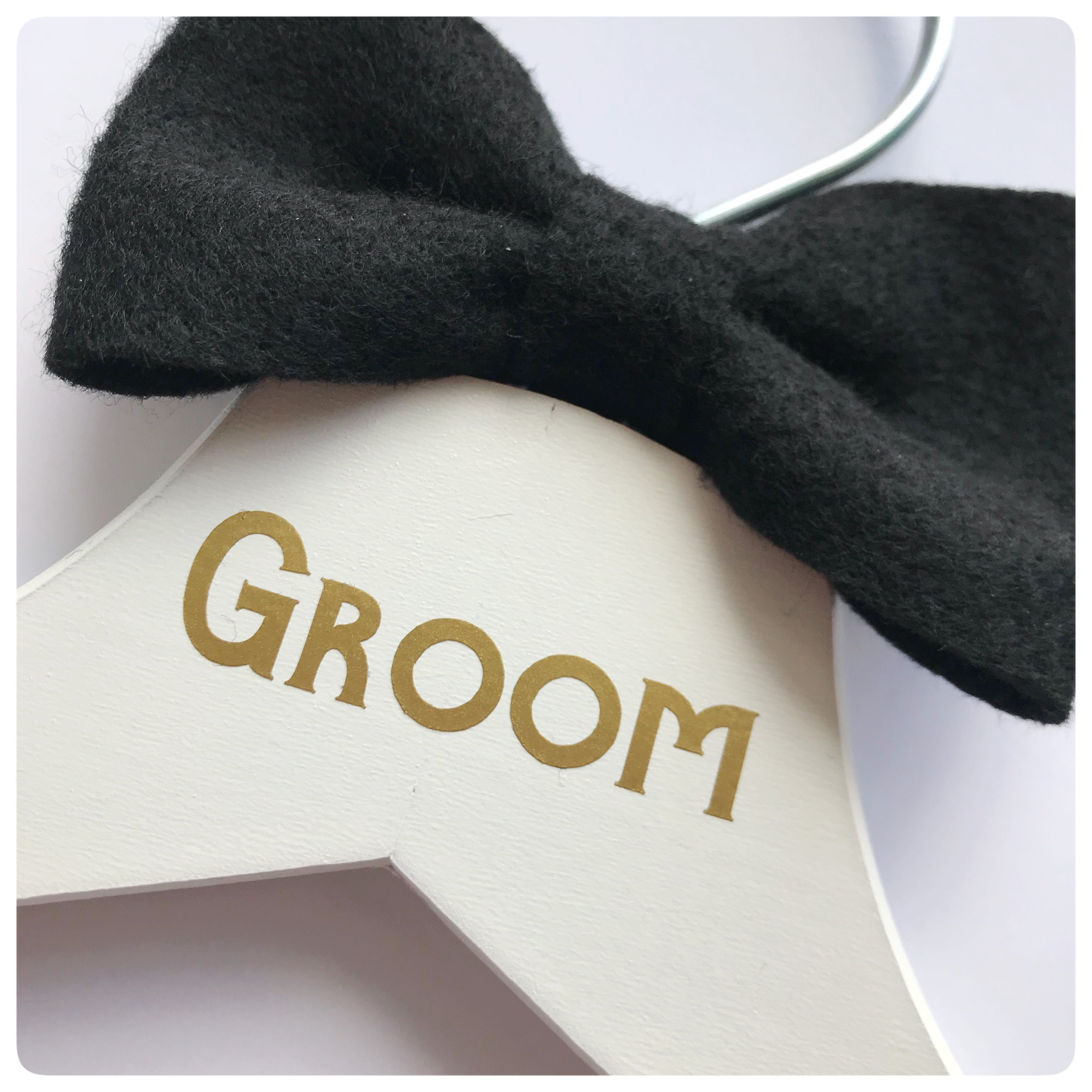 Personalised Groom Hanger