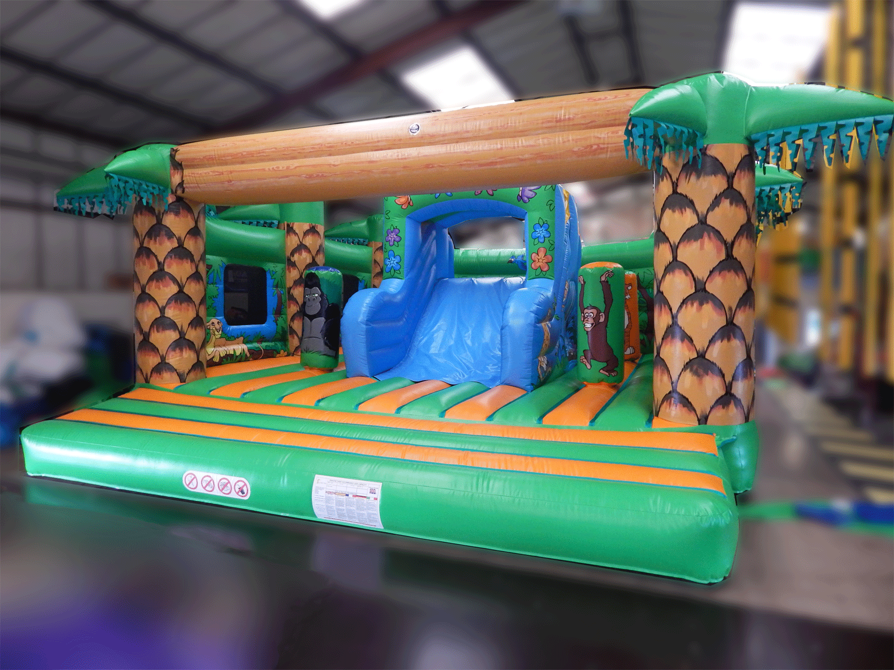 Treasure Island Open Activity Unit Bouncy Castle