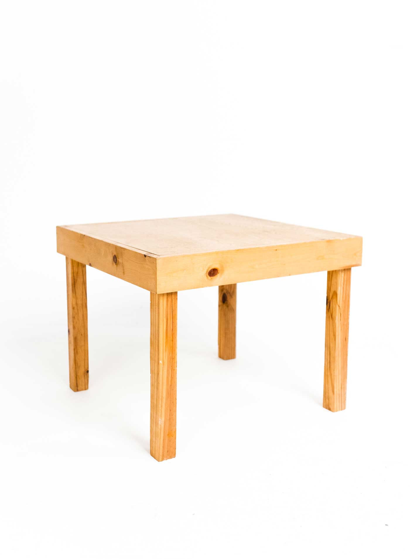 Natural Oak End Table