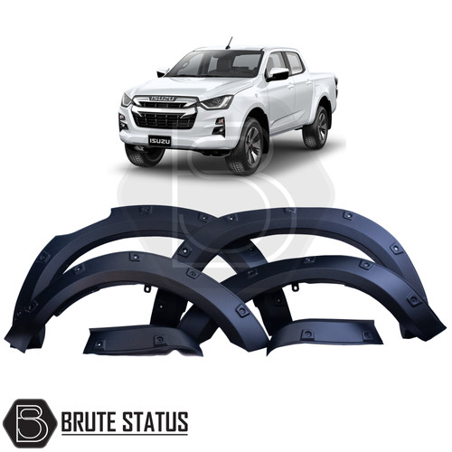Isuzu DMax 2021+ Wide Arch Kit (Fender Flares) Brute Status Shop