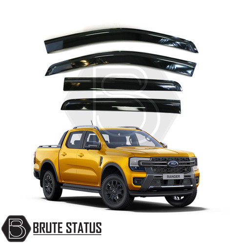Ford Ranger T9 2023+ Wind Deflectors Brute Status Shop