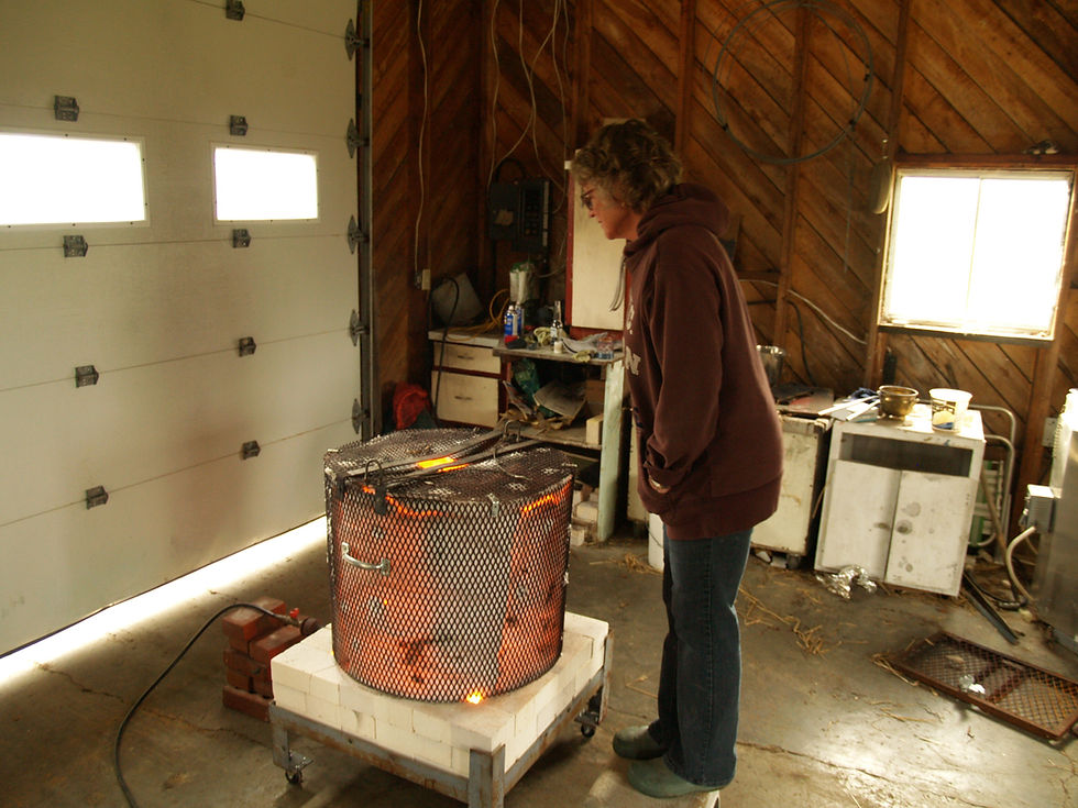 Raku kiln