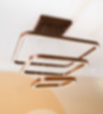 Rectangular Wooden Chandelier Light