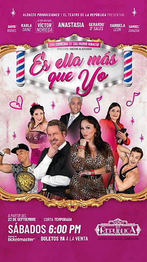 Cartel Es ella más que yo