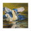 Thumbnail: Canvas print of night heron eating a fish oil painting by Jenny Berry artist