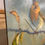 Thumbnail: Singing Robin on a branch in morning light bird art oil painting by artist Jenny Berry