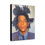 Thumbnail: Canvas art print of Jean Michel Basquiat portrait by Jenny Berry Artist