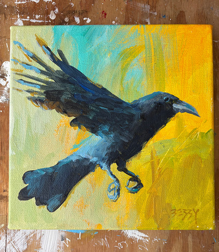 Saffron Crow | Jenny Berry Artist