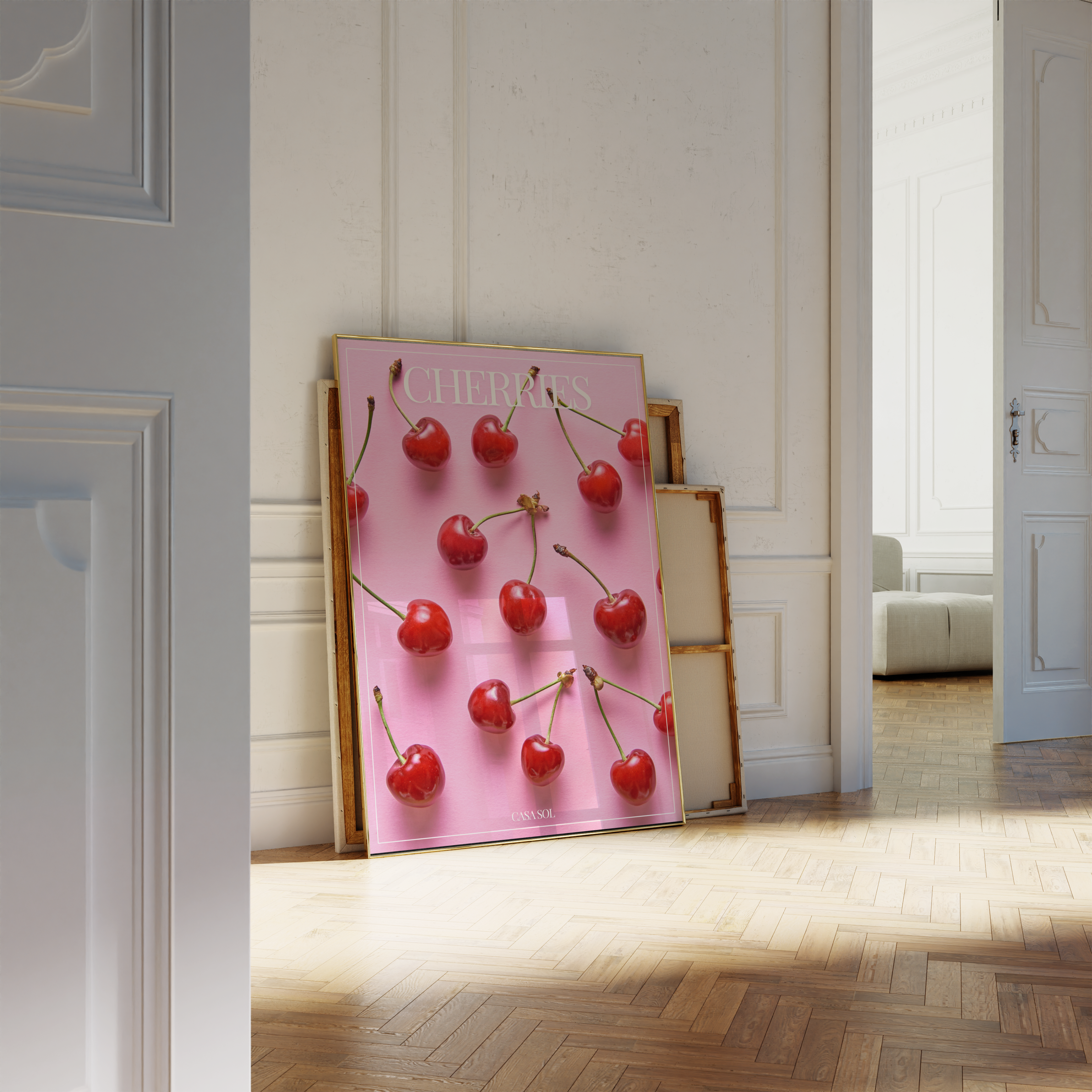 CHERRIES FRUIT PRINT
